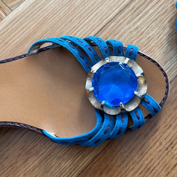 Marc Jacobs Blue Strap Sandals - 38 - Picture 2 of 6